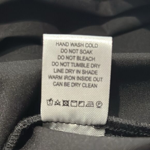 NWT L’Academie Colleen Faux Leather Midi Dress in Black Revolve Small - Picture 15 of 16